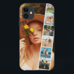 Capa Para iPhone 11 Mala de Tela de Colagem de Fotos do Insta Personal<br><div class="desc">Personalize sua capa de telefone com uma foto principal de sua escolha e uma fita de filme de colagem instantânea de 6 fotografias menores. Divirta-se em projetar!</div>