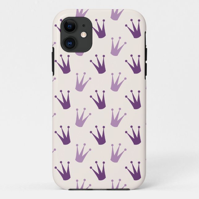 Capa Para iPhone 11 Mala iPhone 5/5S em roxo (Verso)