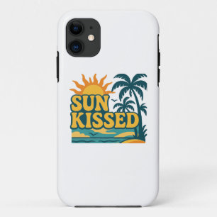 Capa Para iPhone 11 Mala Móvel Estética Sun Beijada - Verão Retro