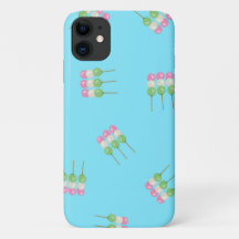 Maleta Anime Blue Pastel Dango iPhone / iPad