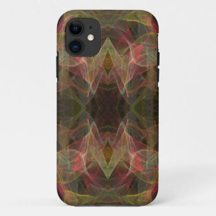Capa Para iPhone 11 Maleta de gabinete do iPhone 5 verde e preto cor-d