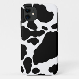 Capa Para iPhone 11 Maleta Impressão de Vaca