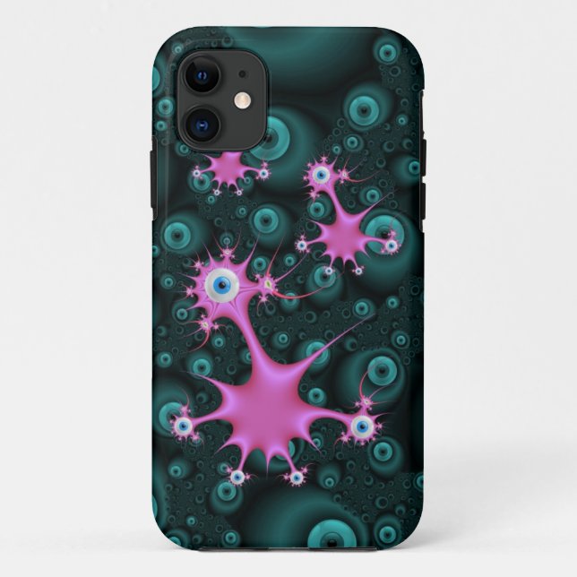 Capa Para iPhone 11 Maleta rosa Mu iPhone 5 (Verso)