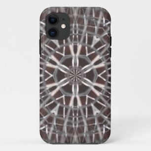 Capa Para iPhone 11 Malha Metálica Prateada