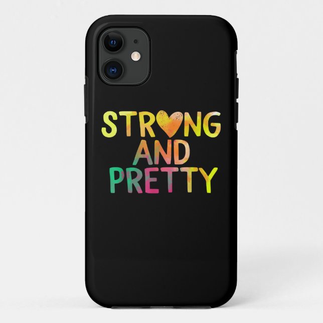 Capa Para iPhone 11 Malhação bonito E Forte De Formação De Gengivas (Verso)