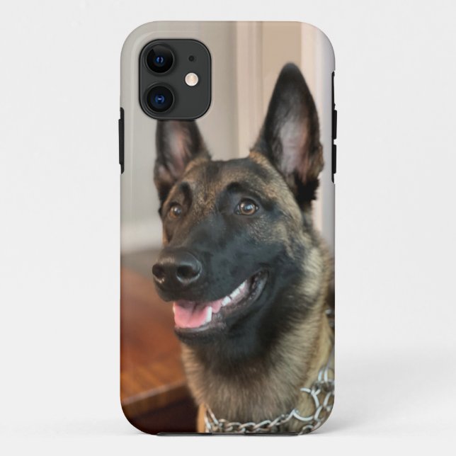 Capa Para iPhone 11 Malinois Dog (Verso)