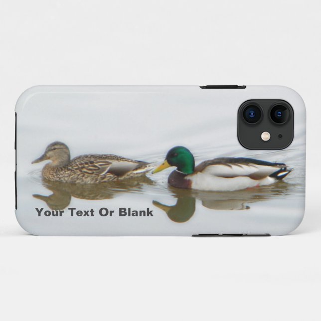 Capa Para iPhone 11 Mallards (Verso (horizontal))