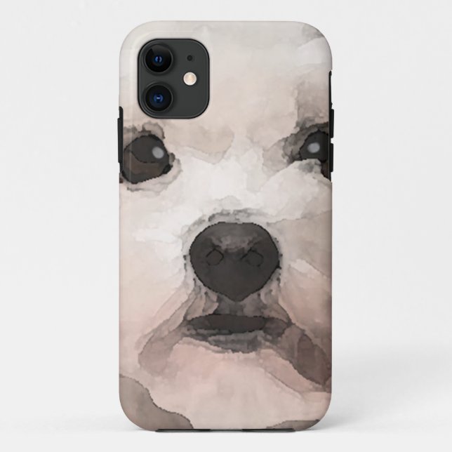 Capa Para iPhone 11 Maltipoo (Verso)