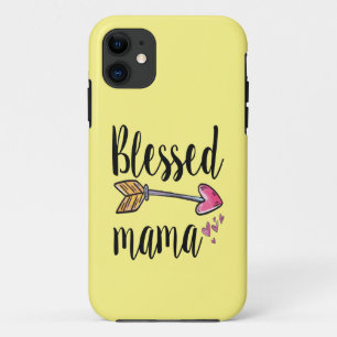 Capa Para iPhone 11 Mama Amarela Abençoada