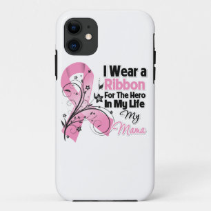 Capa Para iPhone 11 Mama Herói em meu cancro da mama da vida