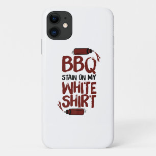 Capa Para iPhone 11 Manchas de churrasco no meu Premium Branco