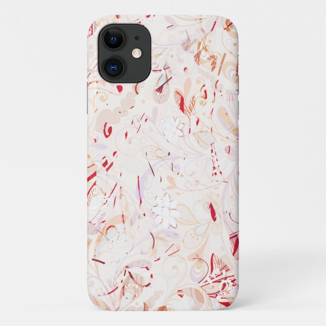 Capa Para iPhone 11 Mandala Abstrato 7 (Verso)