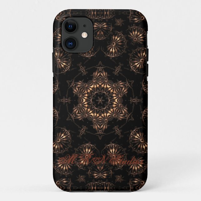 Capa Para iPhone 11 Mandala Idade do Bronze (Verso)