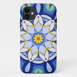 Capa Para iPhone 11 Mandala Padrão 01