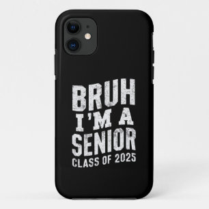 Capa Para iPhone 11 Mano eu sou um veterano da turma de formatura de 2