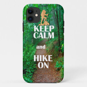 Capa Para iPhone 11 Mantenha a calma e caminhe sobre