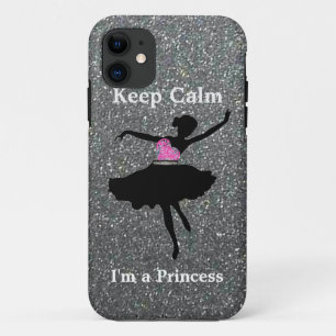 Capa Para iPhone 11 Mantenha a calma que eu sou um exemplo do iPhone