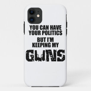 Capa Para iPhone 11 Mantenha sua política, mim estão mantendo minhas