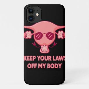 Capa Para iPhone 11 Mantenha suas leis longe do meu corpo, profissiona