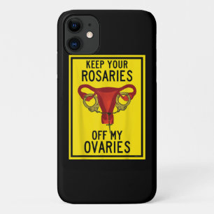 Capa Para iPhone 11 Mantenha Suas Rosários Fora De Minha Feminista Fun