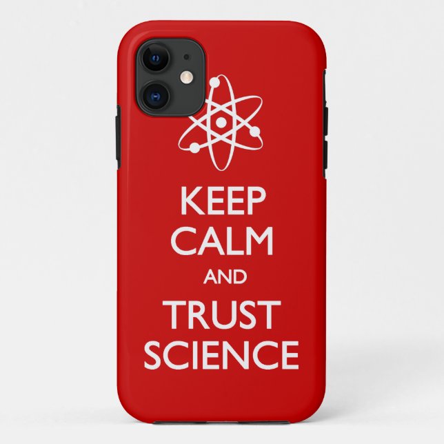 Capa Para iPhone 11 Manter a Confiança da Calma (Verso)