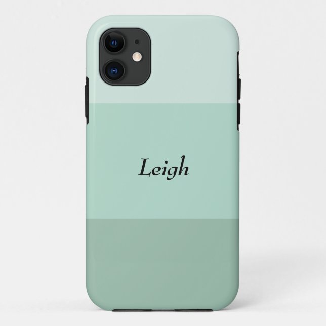 Capa Para iPhone 11 Mão Verde Estimulada (Verso)