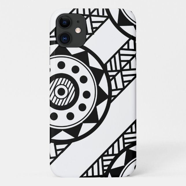 Capa Para iPhone 11 Maori design (Verso)