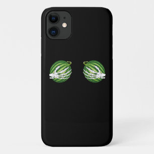 Capa Para iPhone 11 Mãos do Esqueleto Dia de as Bruxas engraçado Segur