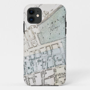 Capa Para iPhone 11 Mapa da Nova Iorque, 1728