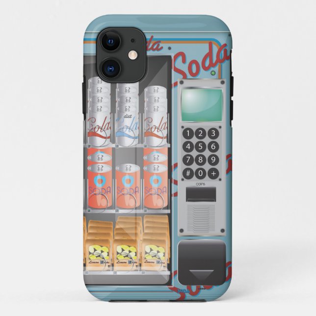 Capa Para iPhone 11 Máquina de Venda (Verso)