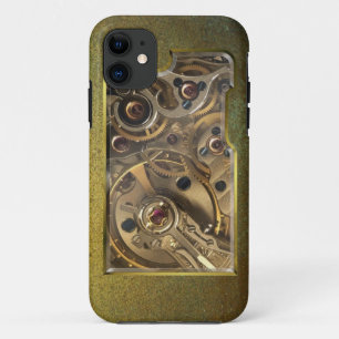 Capa Para iPhone 11 Maquinismo de relojoaria Iphone