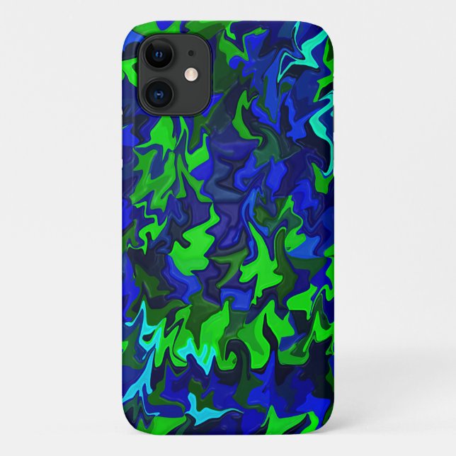 Capa Para iPhone 11 Mar brilhante.... (Verso)