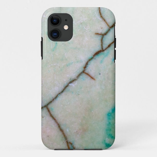 Capa Para iPhone 11 Marble Gemstone Design (Verso)