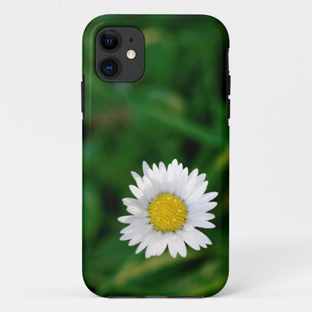 Capa Para iPhone 11 Margarida e grama (Verso)