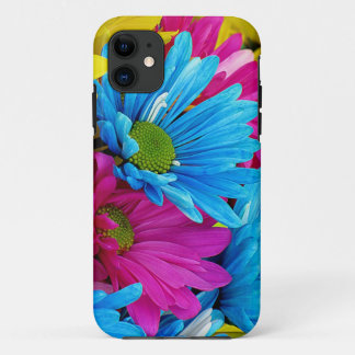 Capa Para iPhone 11 Margaridas Coloridas
