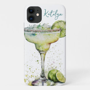 Capa Para iPhone 11 Margarita Aquarela