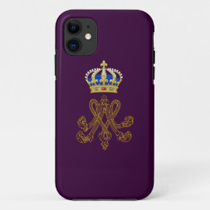 Capa Para iPhone 11 Marie Antoinette Monograma