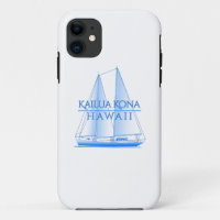 Marinheiro à vela costeira de Kailua Kona