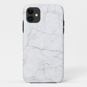 Capa Para iPhone 11 Mármore Branco Elegante