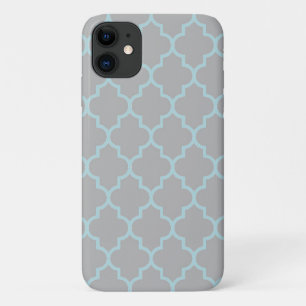 Capa Para iPhone 11 Marroquino Trellis, Latticework, Quatrefoil, Latti