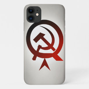 Capa Para iPhone 11 Martelo e Doença Minimalista - Preto e Branco