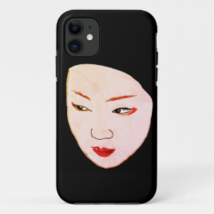 Capa Para iPhone 11 Máscara de Geisha