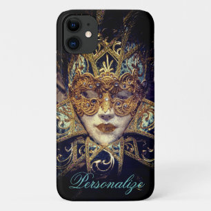Capa Para iPhone 11 Mascarada mask elegante gótico vitoriano