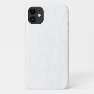 Capa Para iPhone 11 Mate de mármore branco moderno brilho mal lá