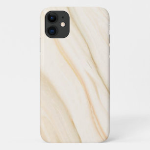 Capa Para iPhone 11 Mate Mate, mármore de ondas castanhas modernas, ma