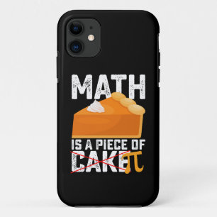 Capa Para iPhone 11 Matemática É Um Pedaço De Bolo Pi Dia Divertido