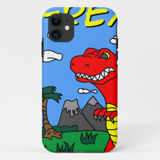 Capa Para iPhone 11 Material de T-Rex!!!