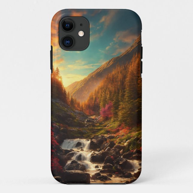 Capa Para iPhone 11 Matriz FrostEdge™ Caixa Limpa (Verso)