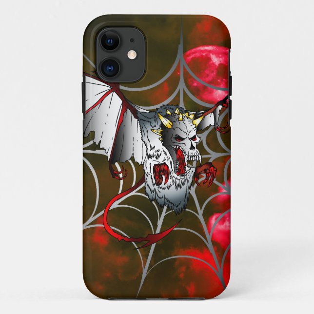 Capa Para iPhone 11 Mau Bat Vampire (Verso)