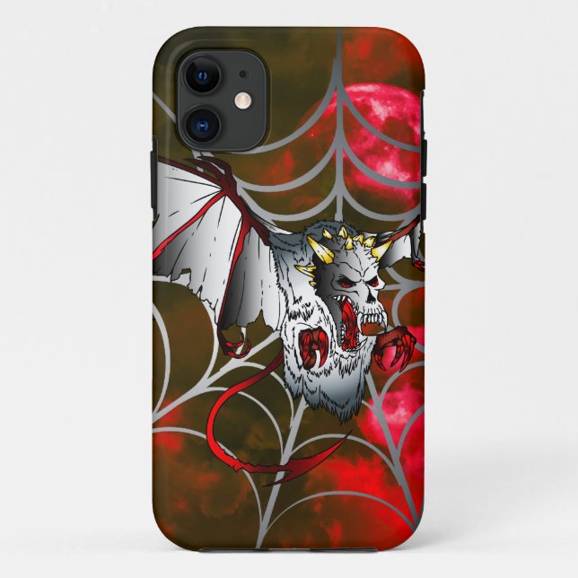 Capa Para iPhone 11 Mau Bat Vampire (Verso)